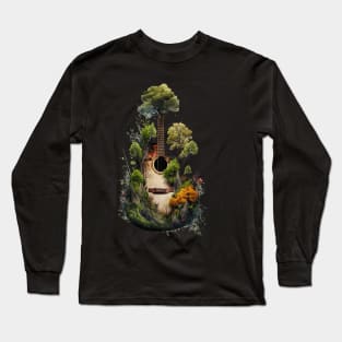 Nature Guitar Classic Long Sleeve T-Shirt